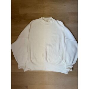 Free People Easy Street Tunic sweater in white